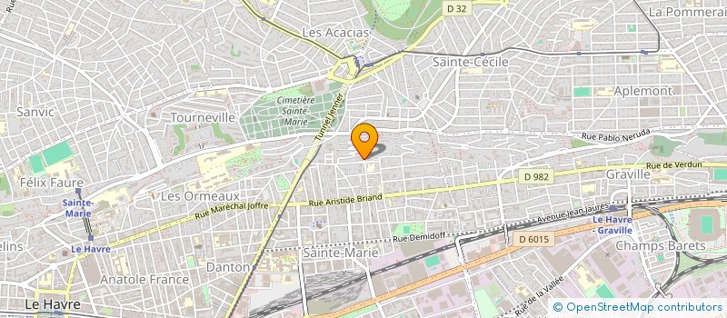 localisation de l'entreprise SYNDICAT DE COPROPRIETAIRES LE SULLY à LE HAVRE