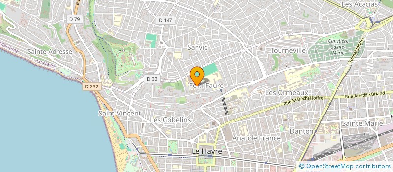 localisation de l'entreprise SYNDICAT DE COPROPRIETAIRES LES TAMARIS à LE HAVRE