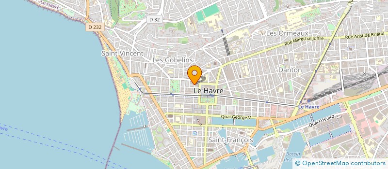 localisation de l'entreprise SYNDICAT DE COPROPRIETAIRES MAILLART à LE HAVRE