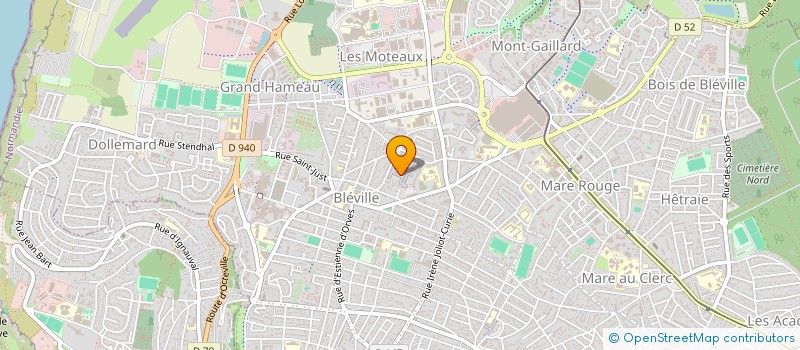 localisation de l'entreprise SYNDICAT DE COPROPRIETAIRES MONTCALM à LE HAVRE