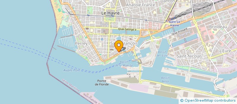 localisation de l'entreprise SYNDICAT DE COPROPRIETAIRES N 43 à LE HAVRE