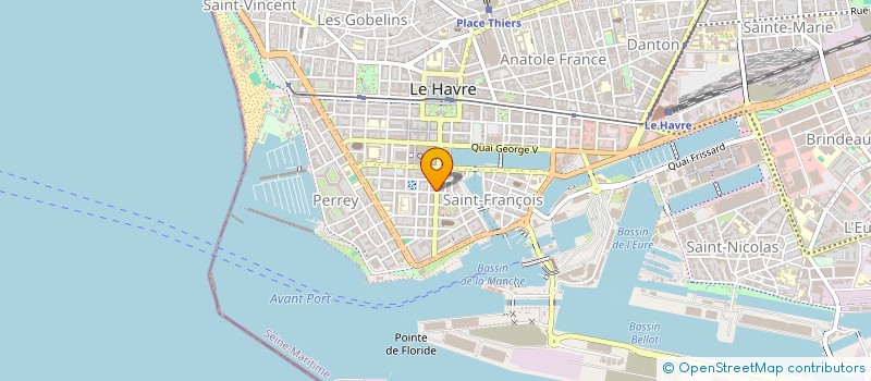 localisation de l'entreprise SYNDICAT DE COPROPRIETAIRES N 5 à LE HAVRE