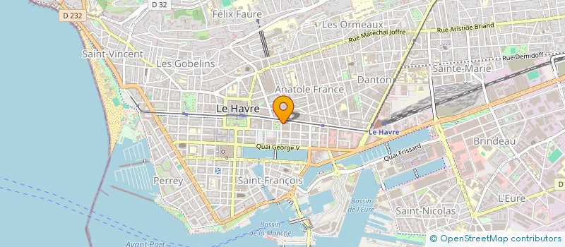 localisation de l'entreprise SYNDICAT DE COPROPRIETAIRES PHENIX à LE HAVRE