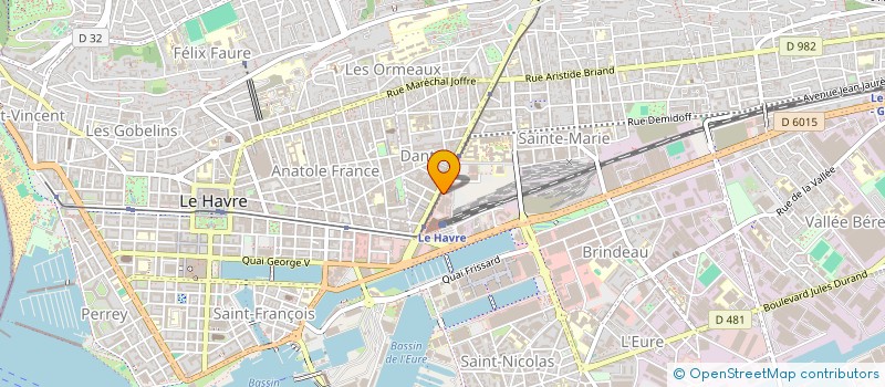 localisation de l'entreprise SYNDICAT DE COPROPRIETAIRES REPUBLIQUE à LE HAVRE