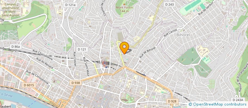 localisation de l'entreprise SYNDICAT DE COPROPRIETAIRES RES ERNEMONT à ROUEN