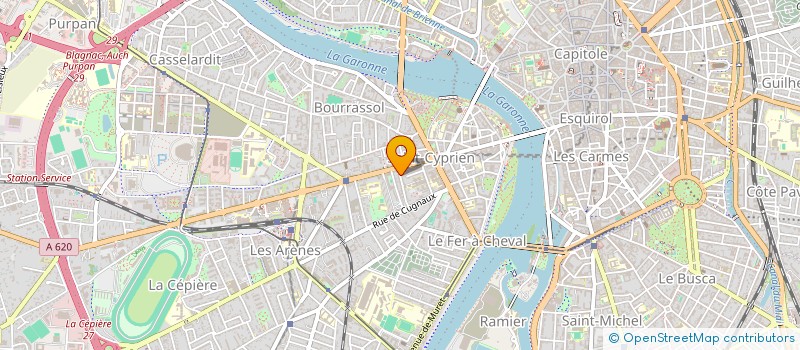 localisation de l'entreprise SYNDICAT DE COPROPRIETAIRES   RESID  TOULOUSE