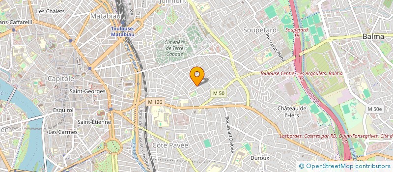 localisation de l'entreprise SYNDICAT DE COPROPRIETAIRES RESID à TOULOUSE