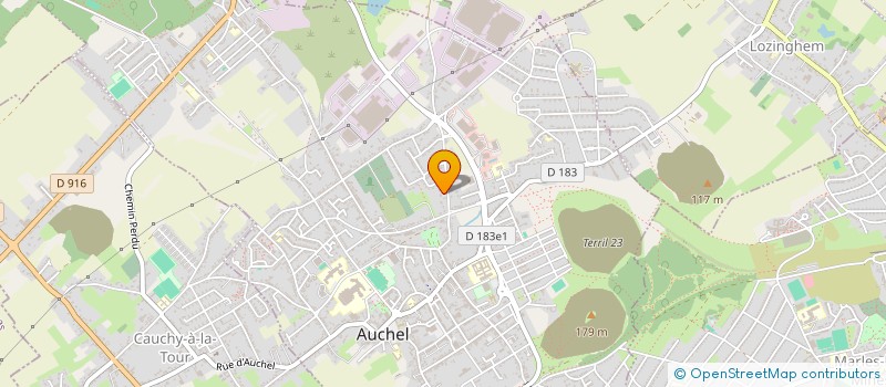 localisation de l'entreprise SYNDICAT DE COPROPRIETAIRES RESIDENCE CLOS STELLA  AUCHEL