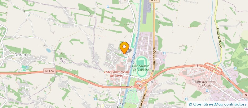 localisation de l'entreprise SYNDICAT DE COPROPRIETAIRES RESIDENCE DU MOURROUSSIN  AUCH