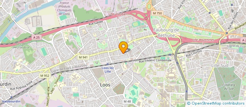 localisation de l'entreprise SYNDICAT DE COPROPRIETAIRES RESIDENCE LELOUIS  LOOS