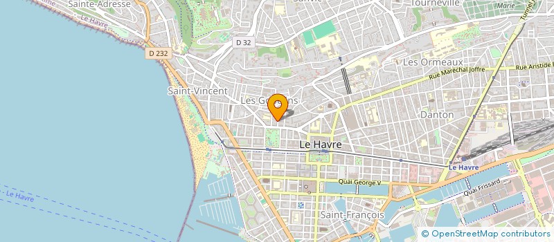 localisation de l'entreprise SYNDICAT DE COPROPRIETAIRES S 38 à LE HAVRE