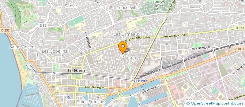 localisation de l'entreprise SYNDICAT DE COPROPRIETAIRES THIONVILLE à LE HAVRE