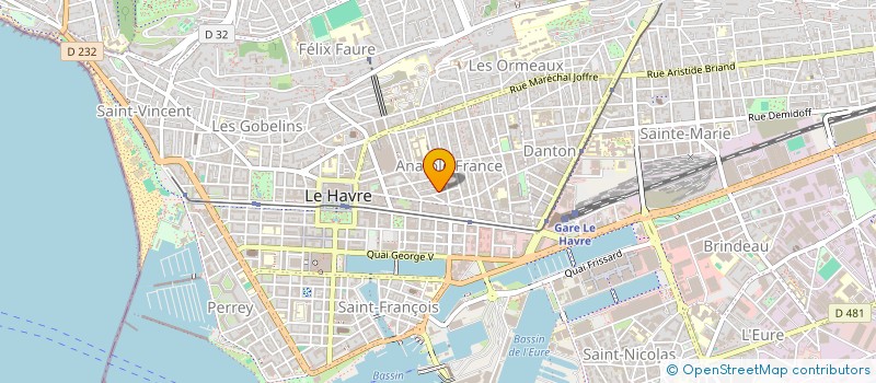 localisation de l'entreprise SYNDICAT DE COPROPRIETAIRES TILLEULS à LE HAVRE