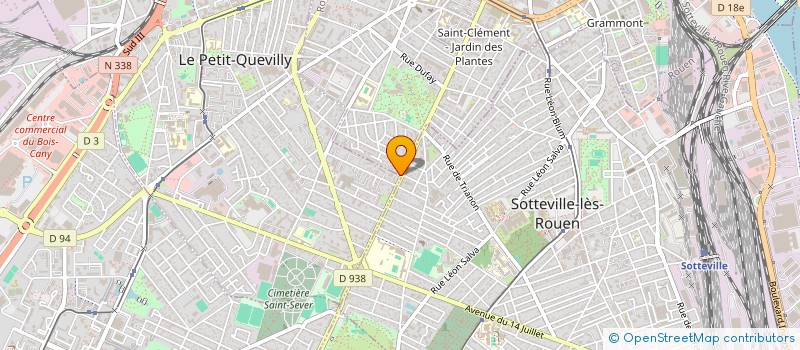 localisation de l'entreprise SYNDICAT DE COPROPRIETAIRES TRIANON à ROUEN