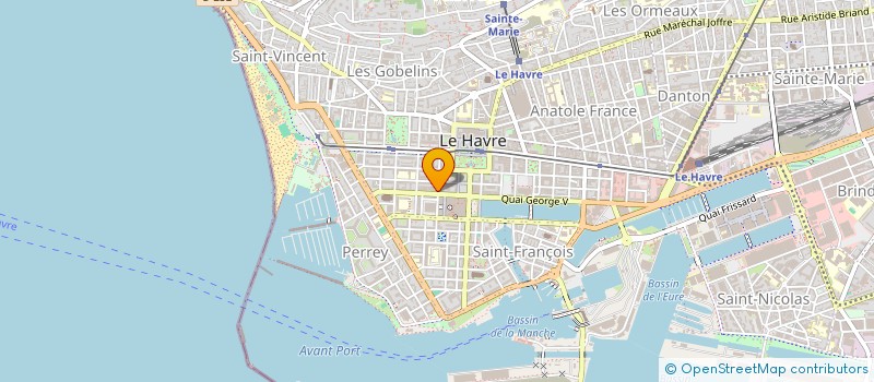 localisation de l'entreprise SYNDICAT DE COPROPRIETAIRES V 59 à LE HAVRE