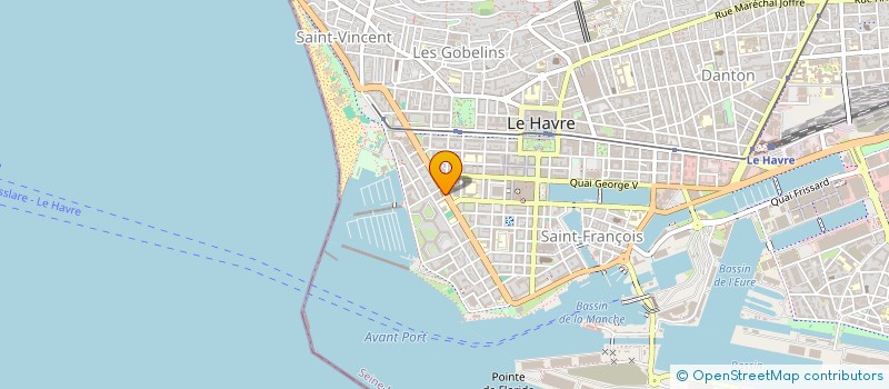 localisation de l'entreprise SYNDICAT DE COPROPRIETAIRES V 69 à LE HAVRE