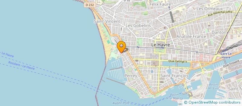 localisation de l'entreprise SYNDICAT DE COPROPRIETAIRES V 73 à LE HAVRE