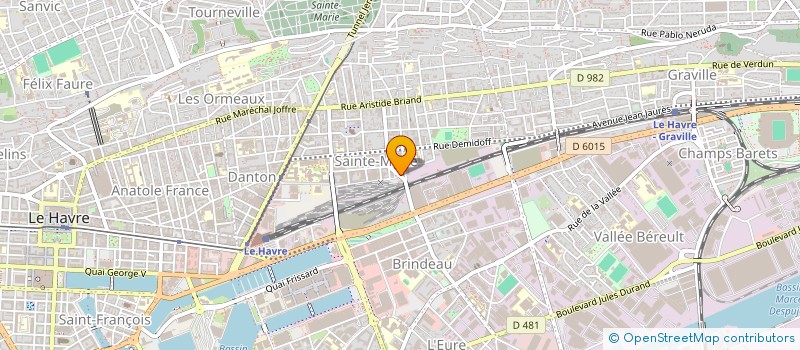 localisation de l'entreprise SYNDICAT DE COPROPRIETAIRES VULIN à LE HAVRE