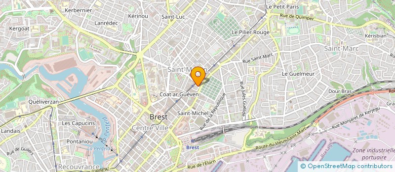 localisation de l'entreprise SYNDICAT DE COPROPRIETE à BREST