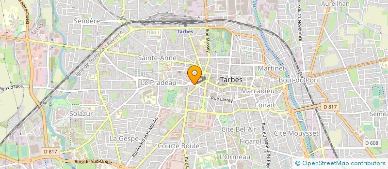 localisation de l'entreprise SYNDICAT DE COPROPRIETE à TARBES