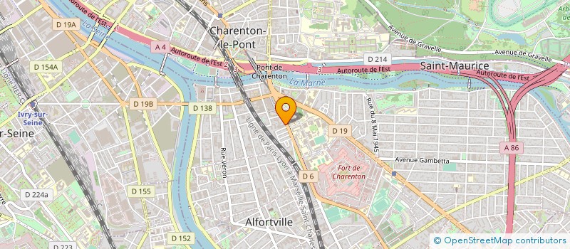 localisation de l'entreprise SYNDICAT DE COPROPRIETE à MAISONS-ALFORT
