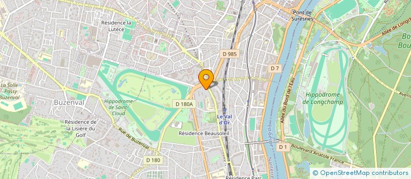 localisation de l'entreprise SYNDICAT DE COPROPRIETE à SAINT-CLOUD