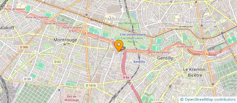 localisation de l'entreprise SYNDICAT DE COPROPRIETE à GENTILLY