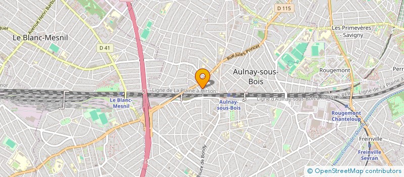 localisation de l'entreprise SYNDICAT DE COPROPRIETE à AULNAY-SOUS-BOIS