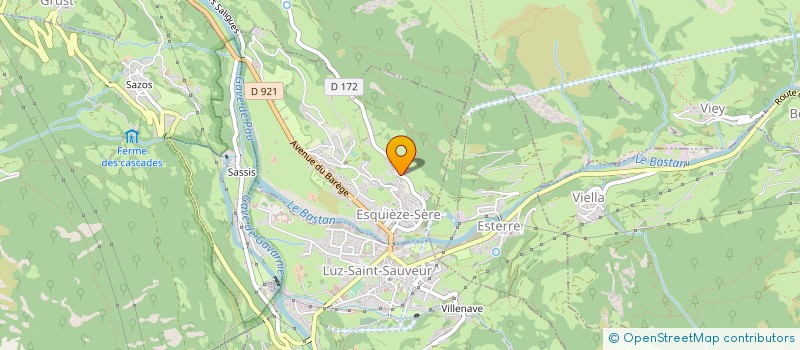 localisation de l'entreprise SYNDICAT DE COPROPRIETE  ESQUIEZE-SERE