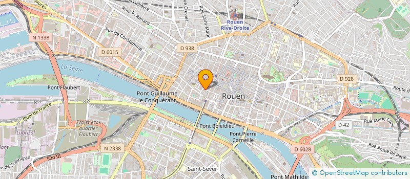 localisation de l'entreprise SYNDICAT DE COPROPRIETE 1-3 RUE DUVAL à ROUEN