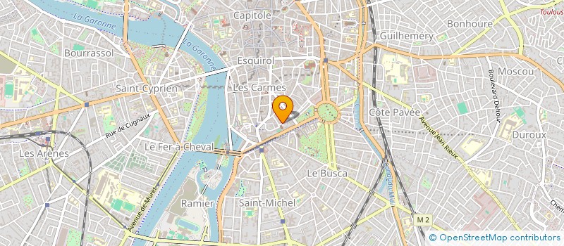 localisation de l'entreprise SYNDICAT DE COPROPRIETE 1 RUE FURGOLE  TOULOUSE