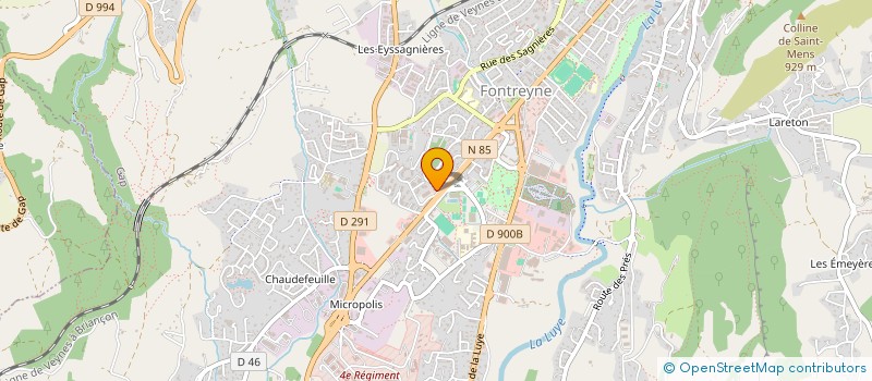 localisation de l'entreprise SYNDICAT DE COPROPRIETE 10 RUE DES IRIS  GAP