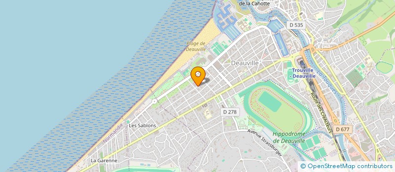 localisation de l'entreprise SYNDICAT DE COPROPRIETE 129 R D'ABOUKIR  DEAUVILLE