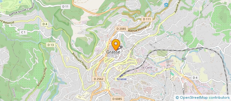 localisation de l'entreprise SYNDICAT DE COPROPRIETE 13 RUE J JAURES  GRASSE