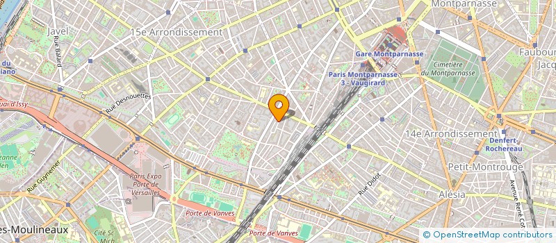 localisation de l'entreprise SYNDICAT DE COPROPRIETE 14 RUE SANTOS DUMONT 75015  PARIS