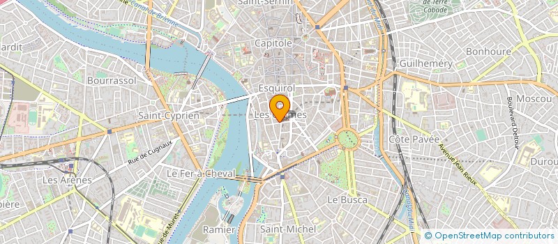 localisation de l'entreprise SYNDICAT DE COPROPRIETE 16 PRETRES à TOULOUSE