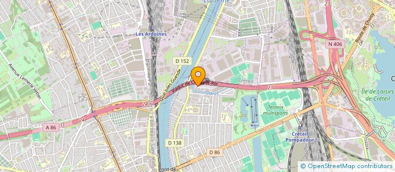 localisation de l'entreprise SYNDICAT DE COPROPRIETE 2 RUE DE LA DARSE 94600 CHOISY LE ROI à CHOISY-LE-ROI