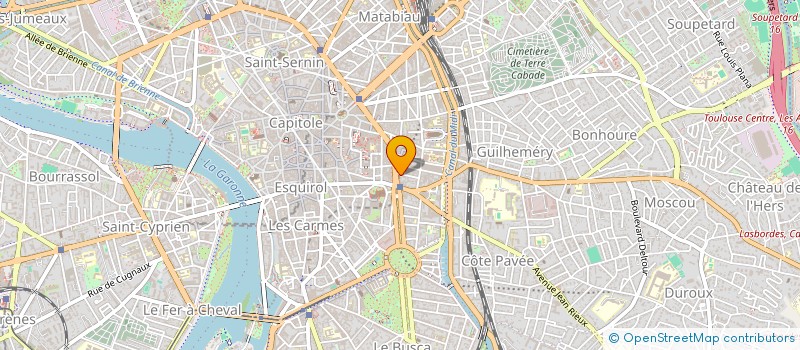 localisation de l'entreprise SYNDICAT DE COPROPRIETE 2 RUE IDRAC à TOULOUSE