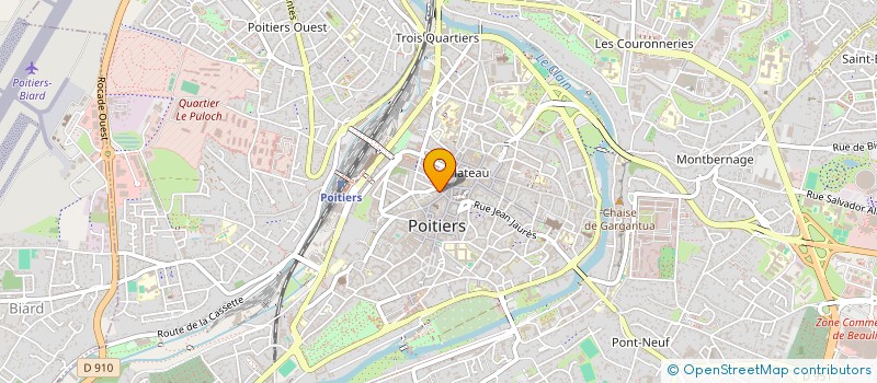 localisation de l'entreprise SYNDICAT DE COPROPRIETE 26 RUE BOURBEAU  POITIERS