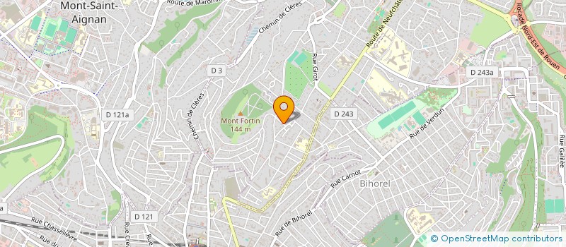 localisation de l'entreprise SYNDICAT DE COPROPRIETE 32 RUE GLORIA à BOIS-GUILLAUME