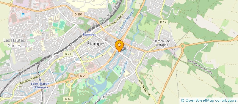 localisation de l'entreprise SYNDICAT DE COPROPRIETE à ETAMPES