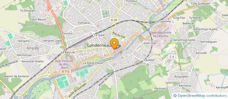 localisation de l'entreprise SYNDICAT DE COPROPRIETE à LANDERNEAU