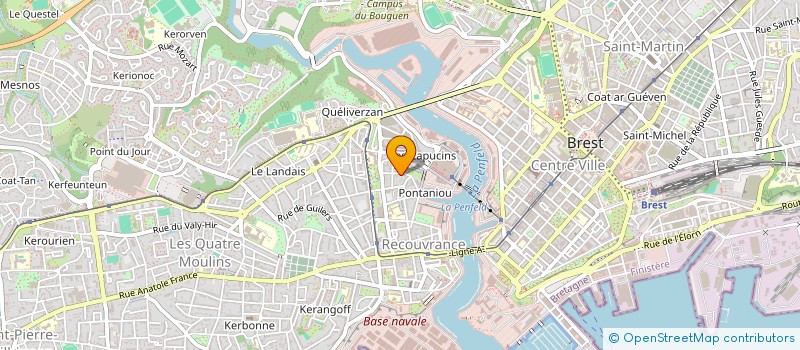 localisation de l'entreprise SYNDICAT DE COPROPRIETE à BREST