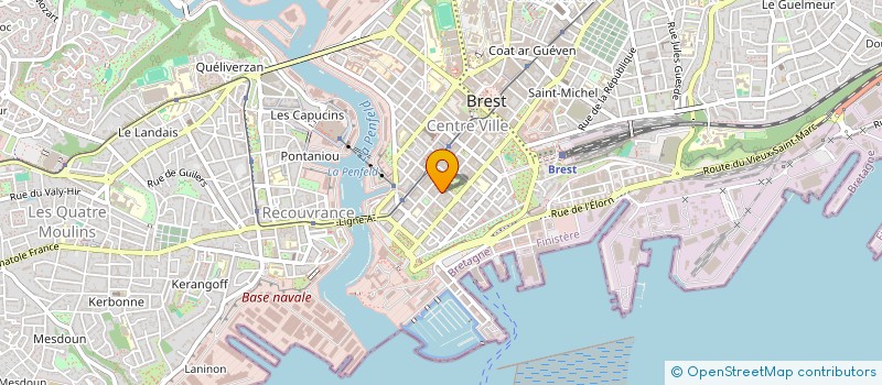 localisation de l'entreprise SYNDICAT DE COPROPRIETE à BREST