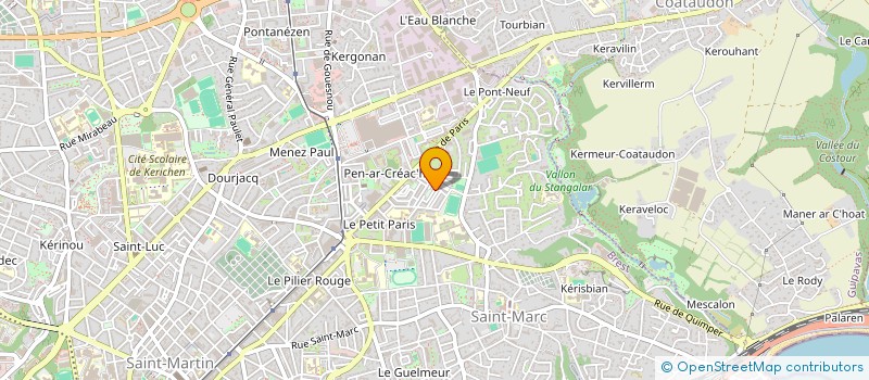 localisation de l'entreprise SYNDICAT DE COPROPRIETE à BREST
