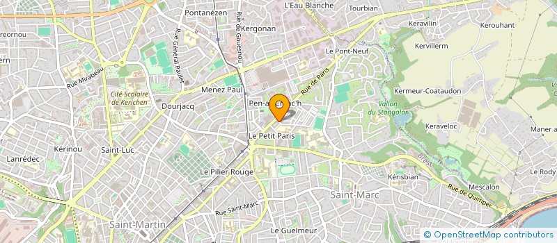 localisation de l'entreprise SYNDICAT DE COPROPRIETE à BREST