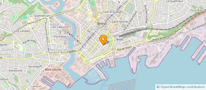 localisation de l'entreprise SYNDICAT DE COPROPRIETE à BREST