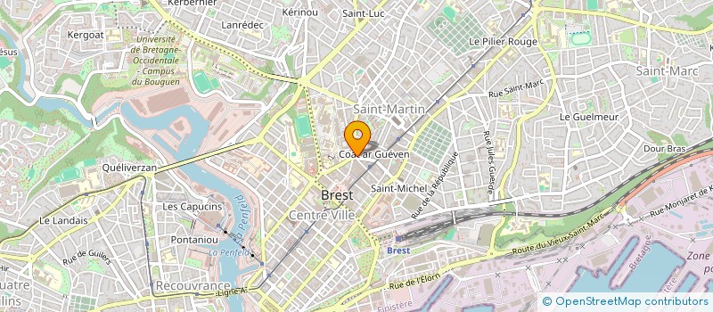 localisation de l'entreprise SYNDICAT DE COPROPRIETE à BREST