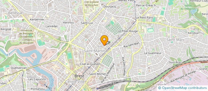 localisation de l'entreprise SYNDICAT DE COPROPRIETE à BREST