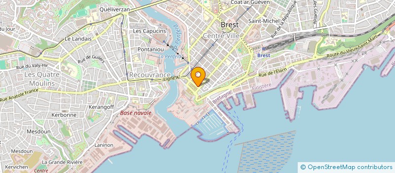 localisation de l'entreprise SYNDICAT DE COPROPRIETE à BREST